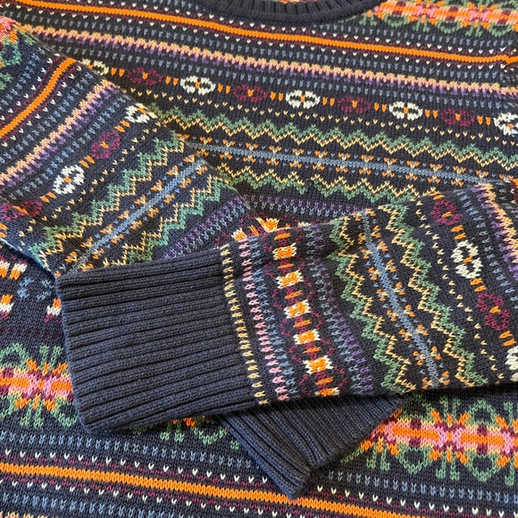 Chaps Fair Isle Knit Sweater, Medium - Picture 6 of 6